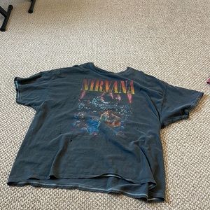 Nirvana oversized shirt!!